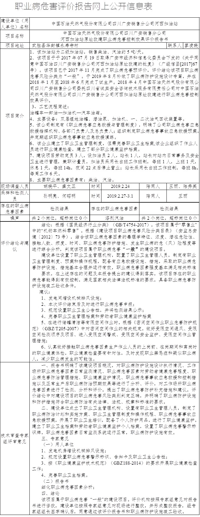 中国石油天然气股份有限公司四川广安销售分公司河西加油站原址改建职业病危害控制效果评价报告书.jpg